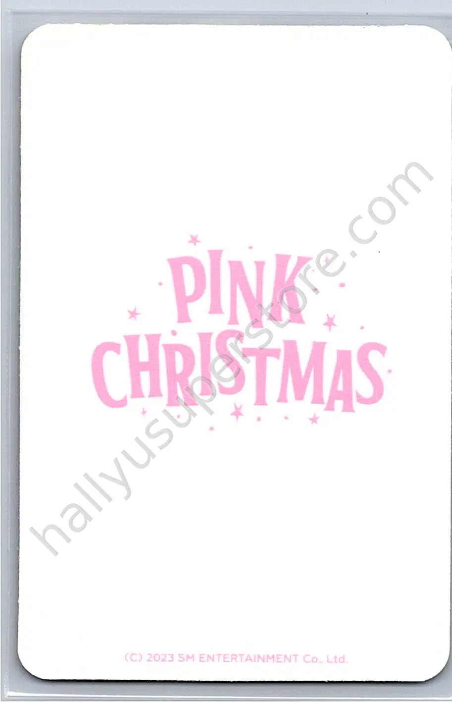 aespa - Unit - Pink Christmas (All) special card special version trading card winning version