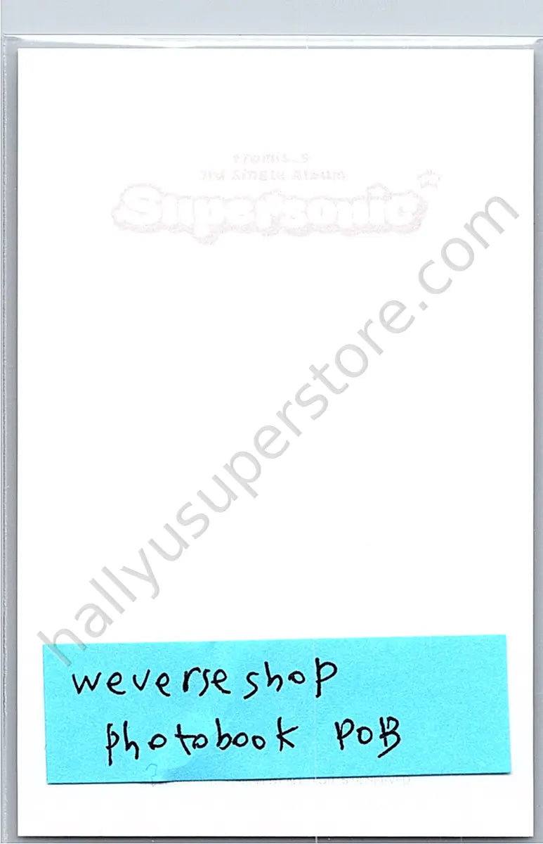 fromis_9 - Nagyung - fromis_9 - Nagyung - Supersonic Album weverse global shop (wvg) pob (pre-order benefit)
