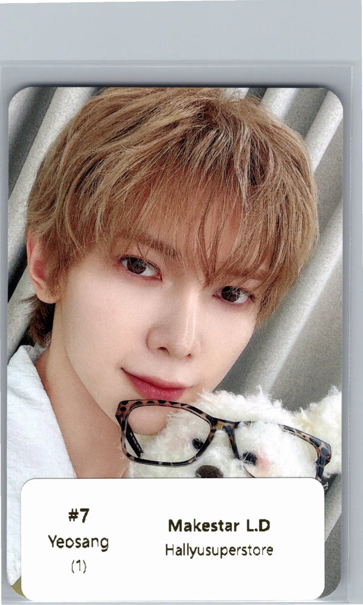 ATEEZ "GOLDEN HOUR : Part.5" - Makestar Lucky Draw Event Photocard [26.06.26]