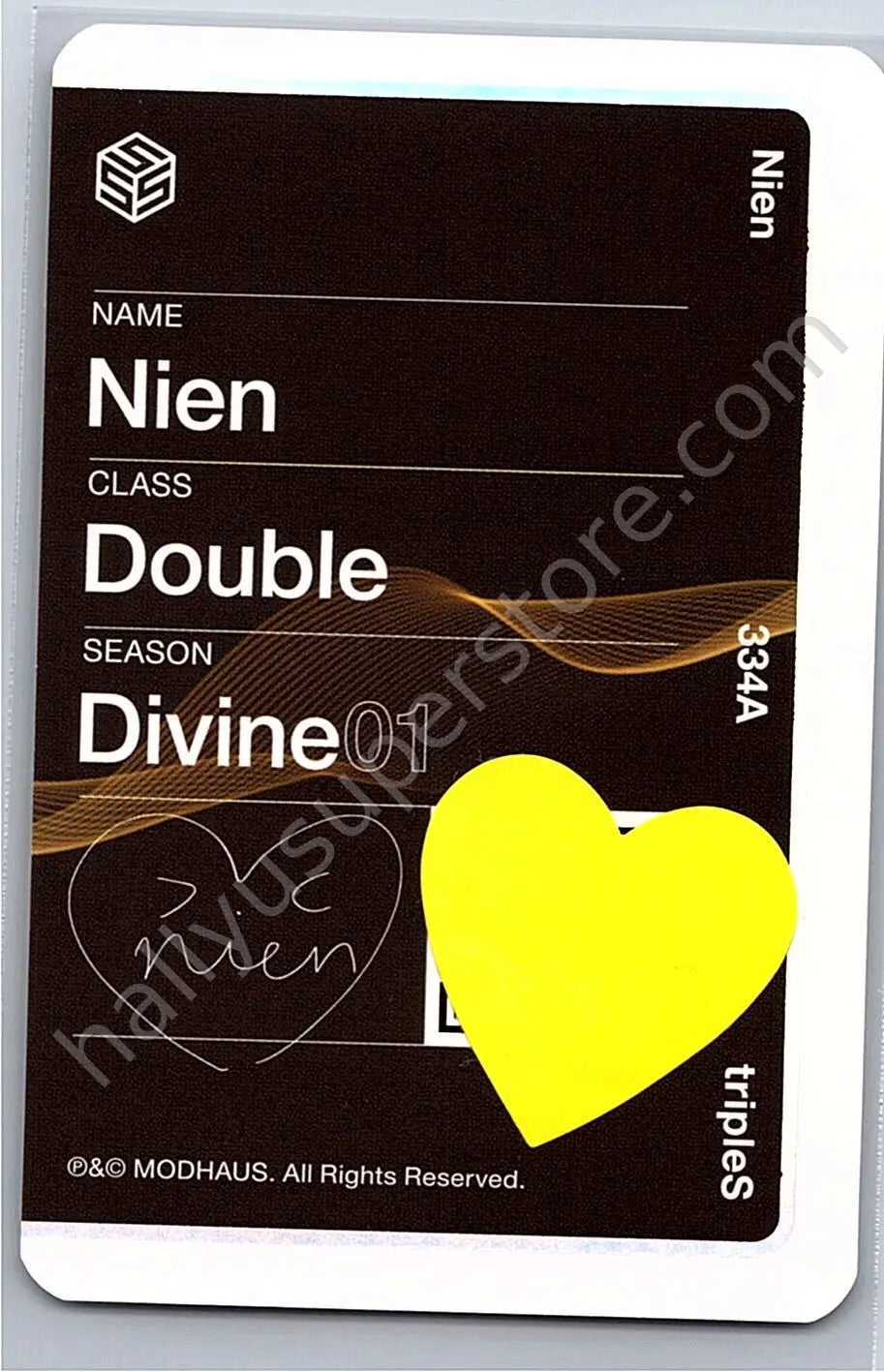tripleS - Nien - Performante album photocard objekt music album
