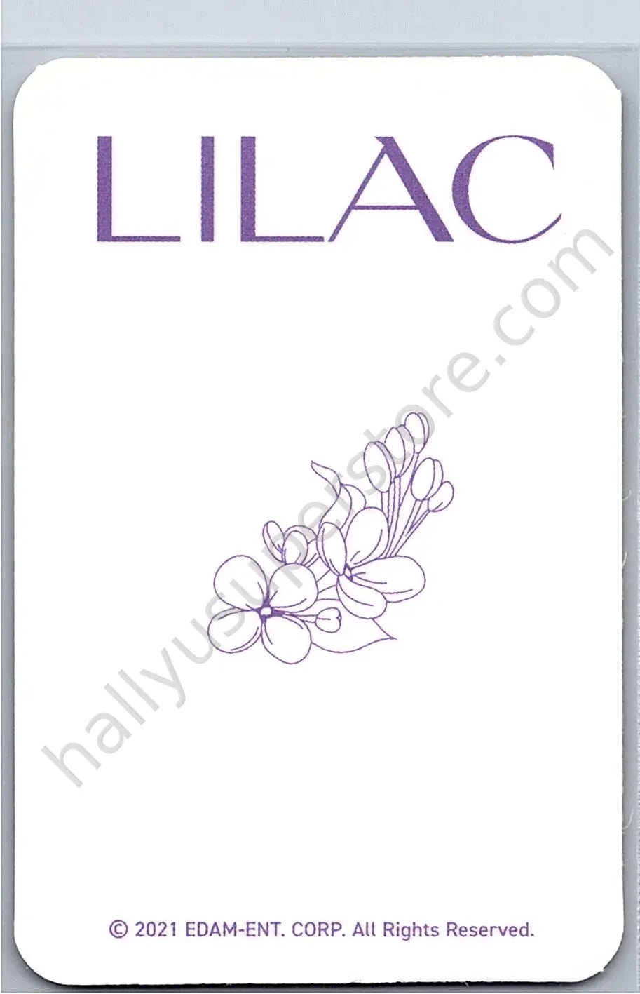 IU - IU - [LILAC] MD photocard set