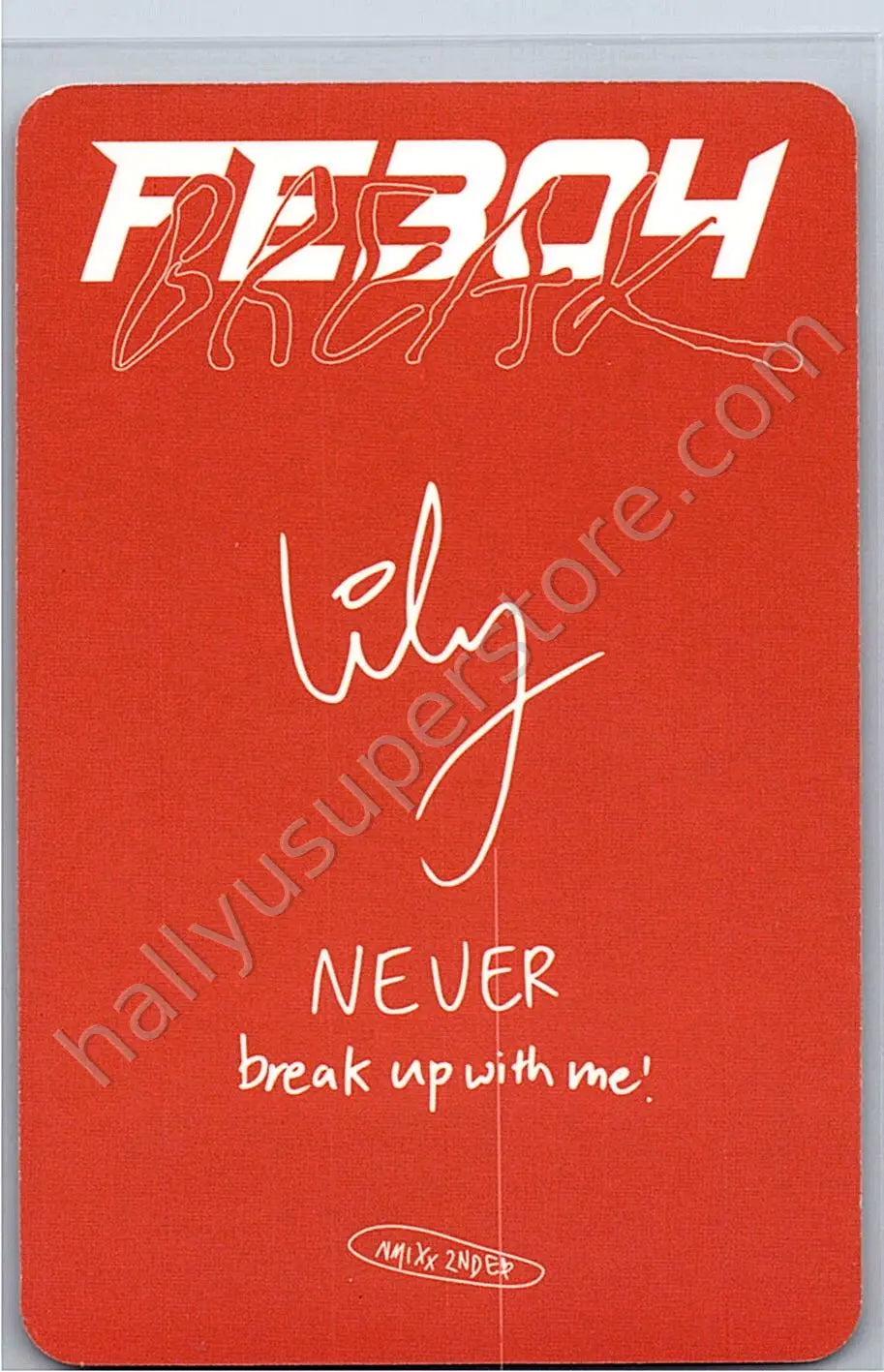 NMIXX - Lily - Fe3O4: BREAK