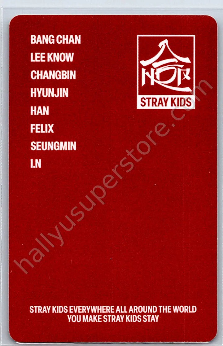 Stray Kids - Bang Chan - HOP jyp shop pob (pre-order benefit)