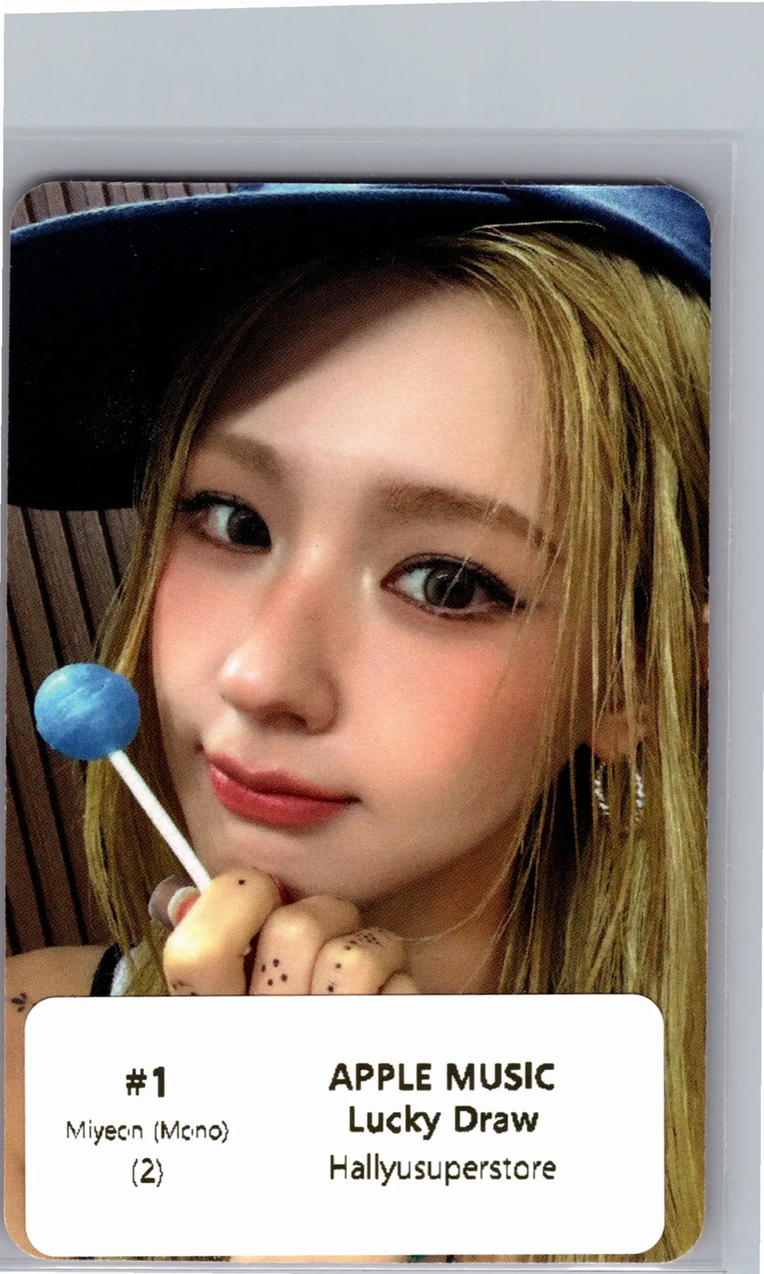 I-DLE "We made" - Apple Music Lucky Draw Event Photocard, Polaroid type Photocard [26.07.09]