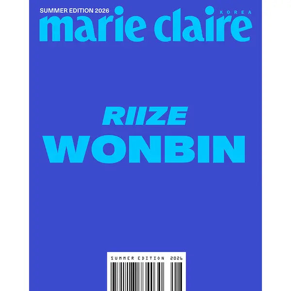 [Pre-Order] Wonbin (of Riize) - Marie claire 2026 Summer Edition (Choose Version)