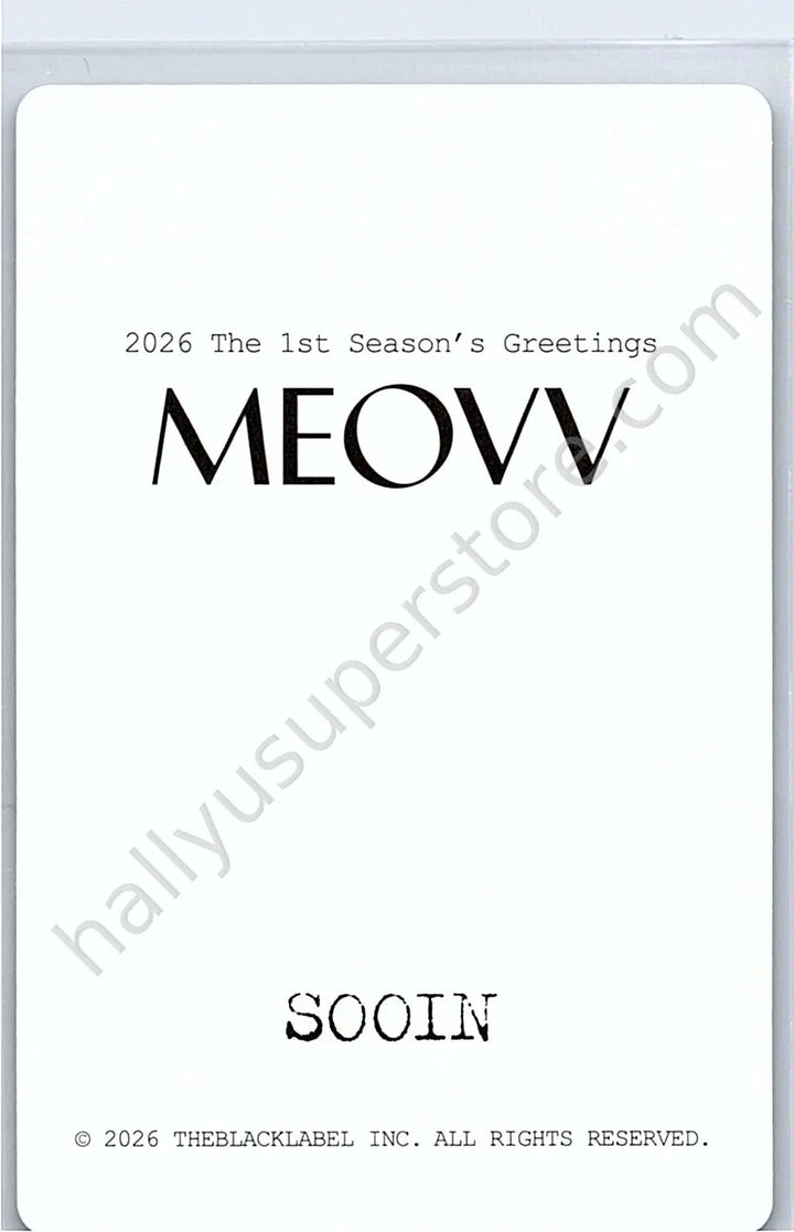 MEOVV - Sooin - 2026 Season’s Greetings season&