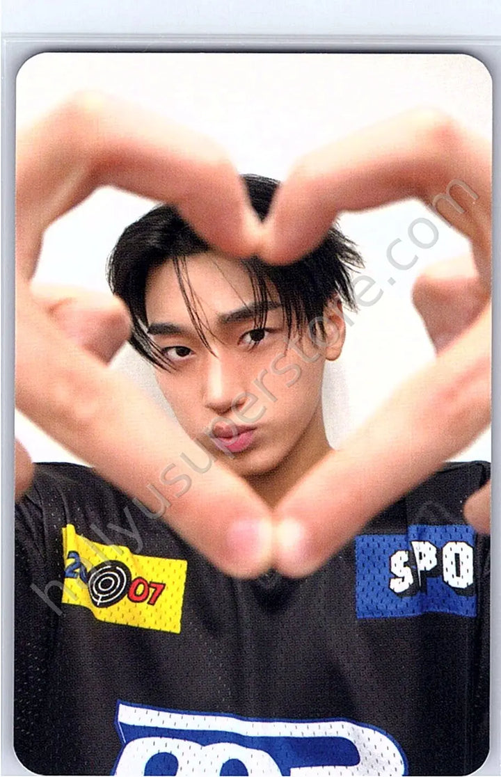 ATEEZ - San - ANITEEZ IN COLOR trading card version 4