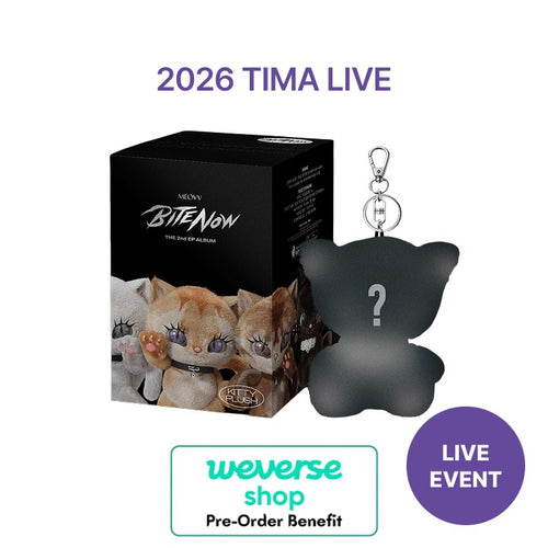 [Pre-Order] MEOVV - [2026 TIMA LIVE] THE 2nd EP ALBUM [BITE NOW] KITTY PLUSH ver. + Weverse 2026 TIMA LIVE EVENT