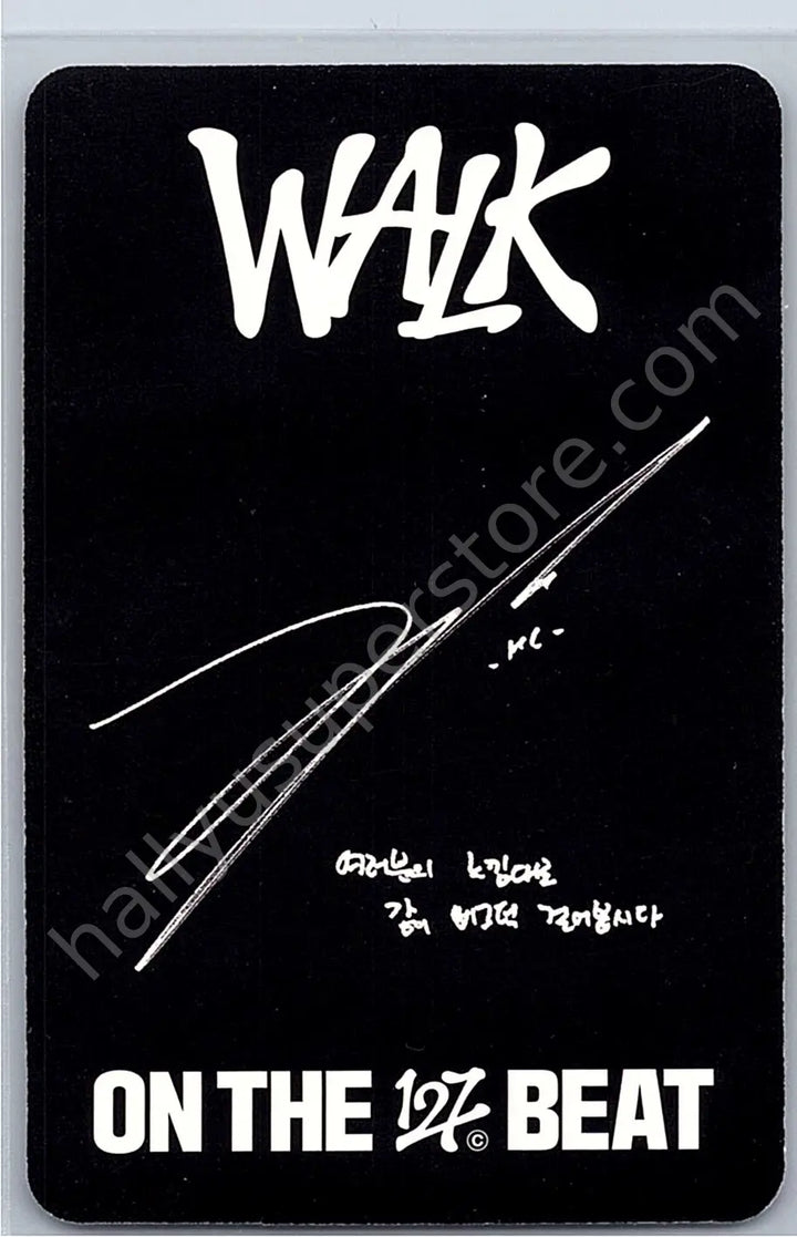 NCT 127 - Haechan - Walk album photocard poster version