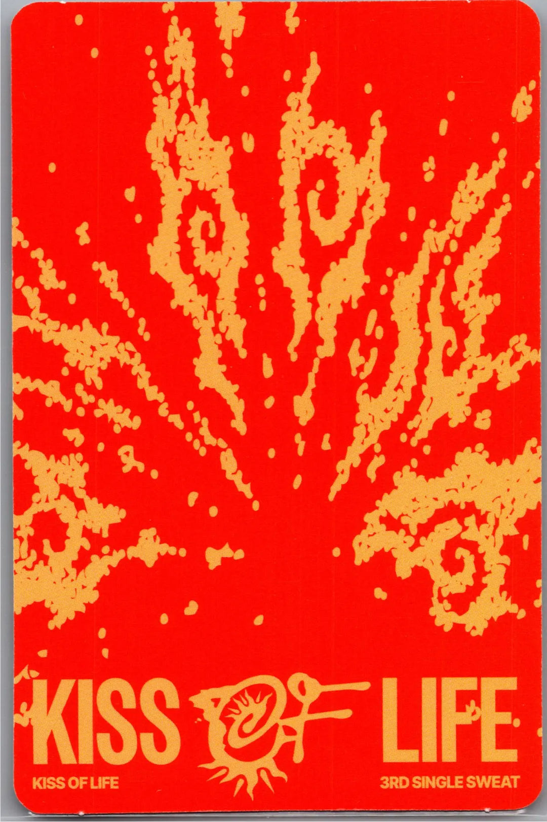 KISS OF LIFE "SWEAT" - Official Photocard (BURN, HEAT Ver.)