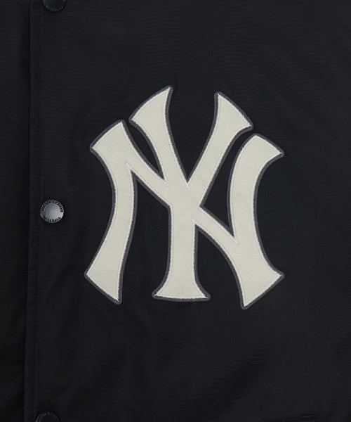 Signature Nylon Varsity Jacket NY (Black)