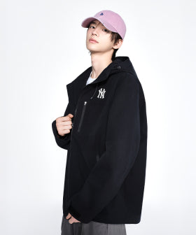 Gorpcore Mega Logo 2L Curve Windbreaker NY (Black)