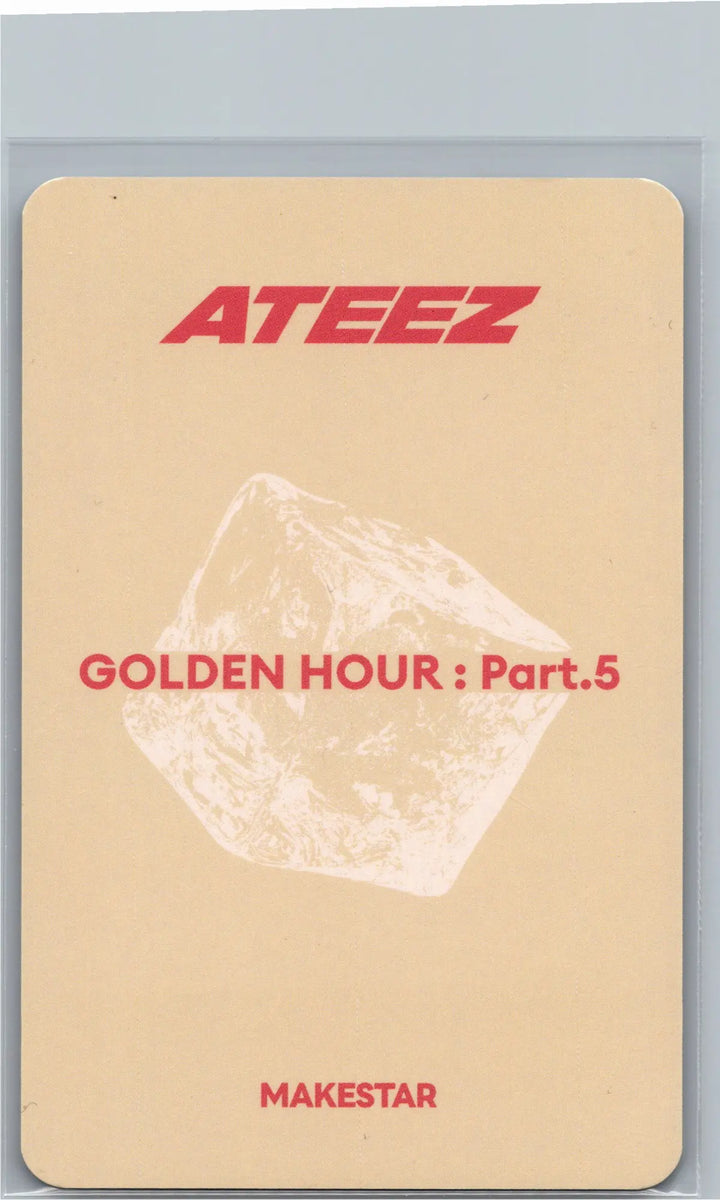 ATEEZ "GOLDEN HOUR : Part.5" - Makestar Pre-Order Benefit Photocard (CDP Ver.) [26.07.08]