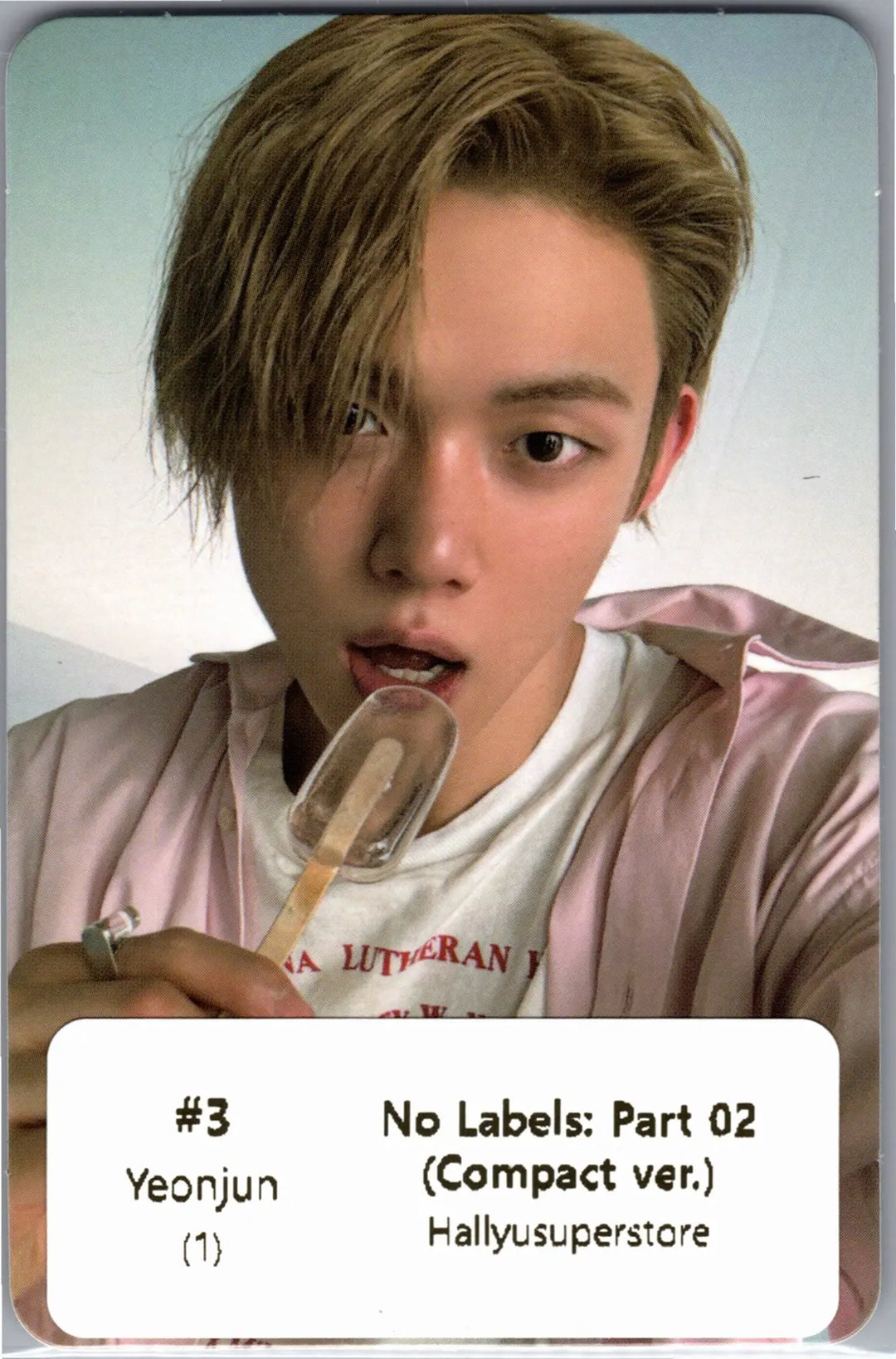 YEONJUN "NO LABELS: PART 02" - Official Photocard (COMPACT Ver.) [26.07.16]