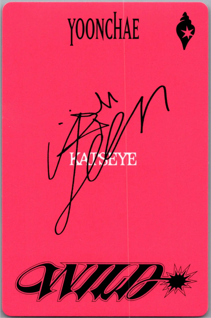 KATSEYE "WILD" - Official Photocard (Photobook Ver.) [26.08.18]