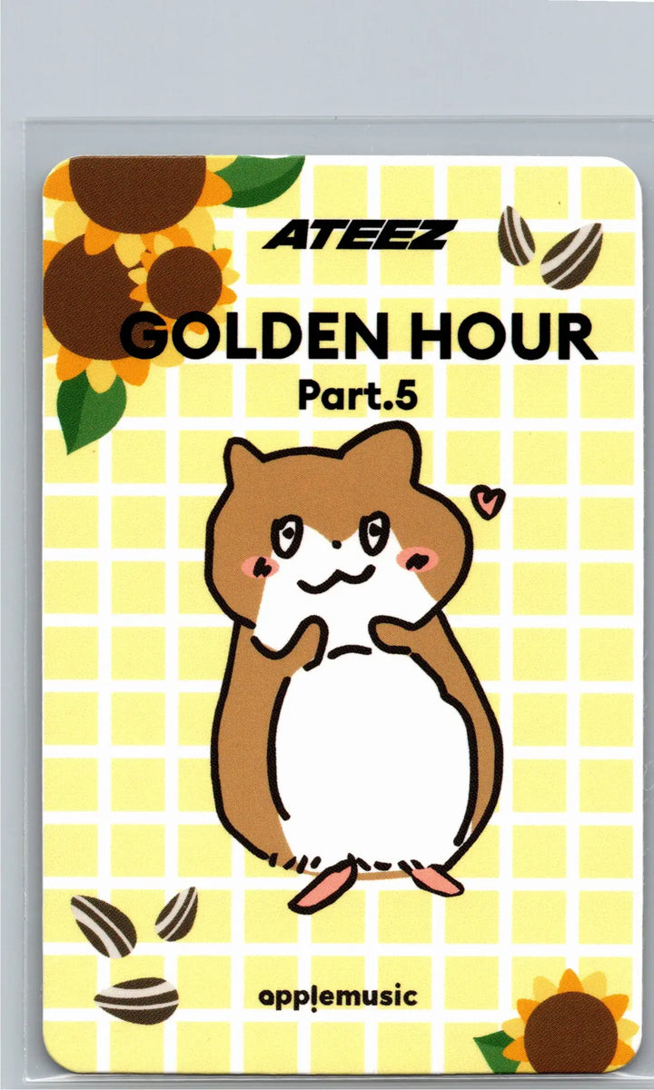 ATEEZ "GOLDEN HOUR : Part.5" - Apple Music Fansign Event Photocard (DIGIPACK Ver.) [26.07.02]