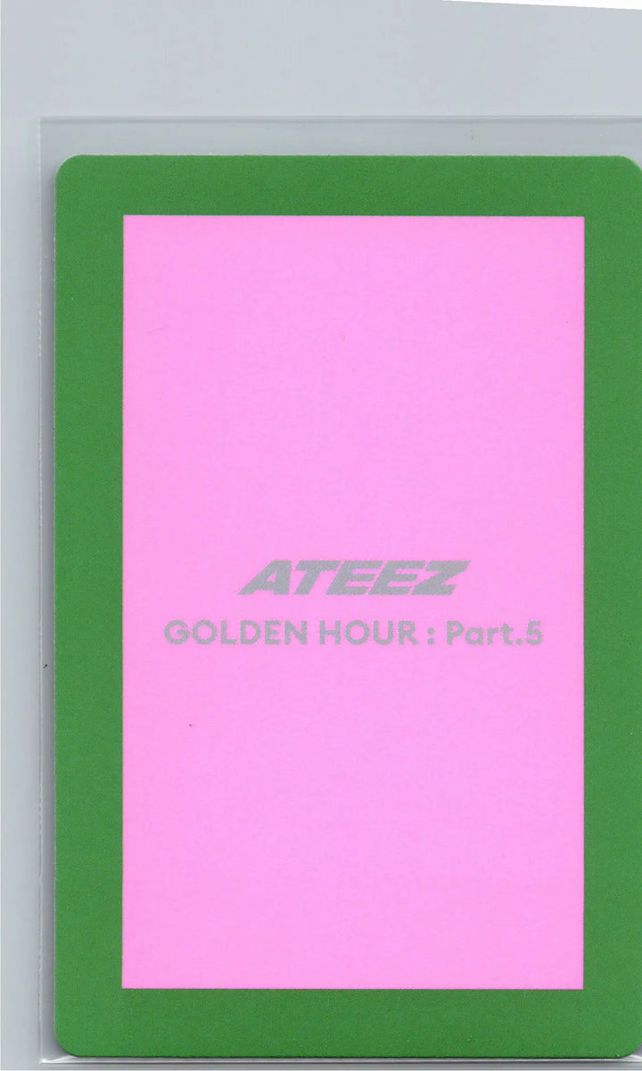 ATEEZ "GOLDEN HOUR : Part.5" - Official Photocard (Z ver.) [26.06.26]