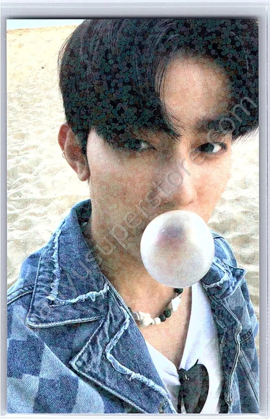 ZEROBASEONE - Hao - DICON: The Beach Boy holographic (hologram) pop-up store random photocard trading card