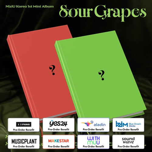 [Pre-Order] NiziU - 1st Mini "Sour Grapes" Pre-Order Benefit (Sniper / Sour Grapes Ver.)