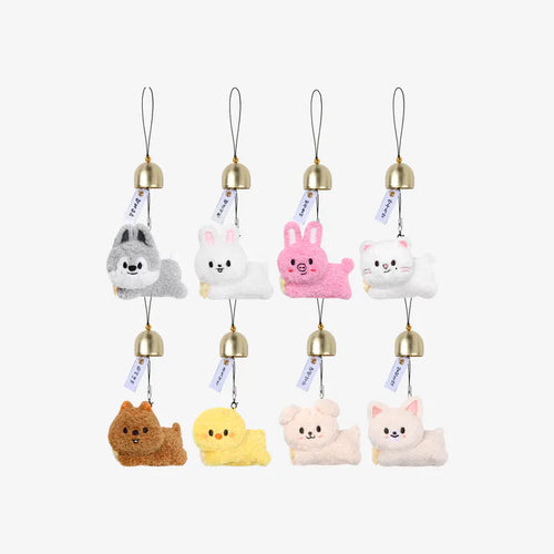 [Pre-Order] Stray Kids - World Tour [RUN IT] Official MD (SKZOO PLUSH DOOR BELL KEYRING)