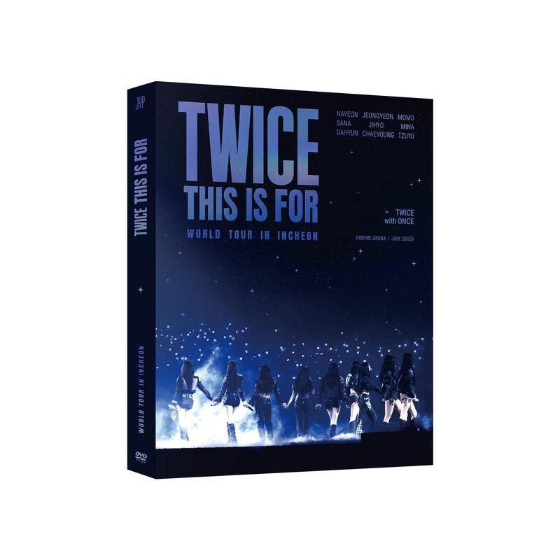 [Pre-Order] TWICE - <THIS IS FOR> WORLD TOUR IN INCHEON DVD
