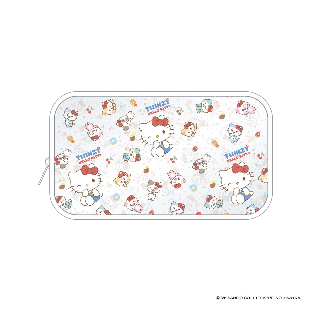 [Pre-Order] ITZY - TWINZY×HELLO KITTY (Glitter pouch)