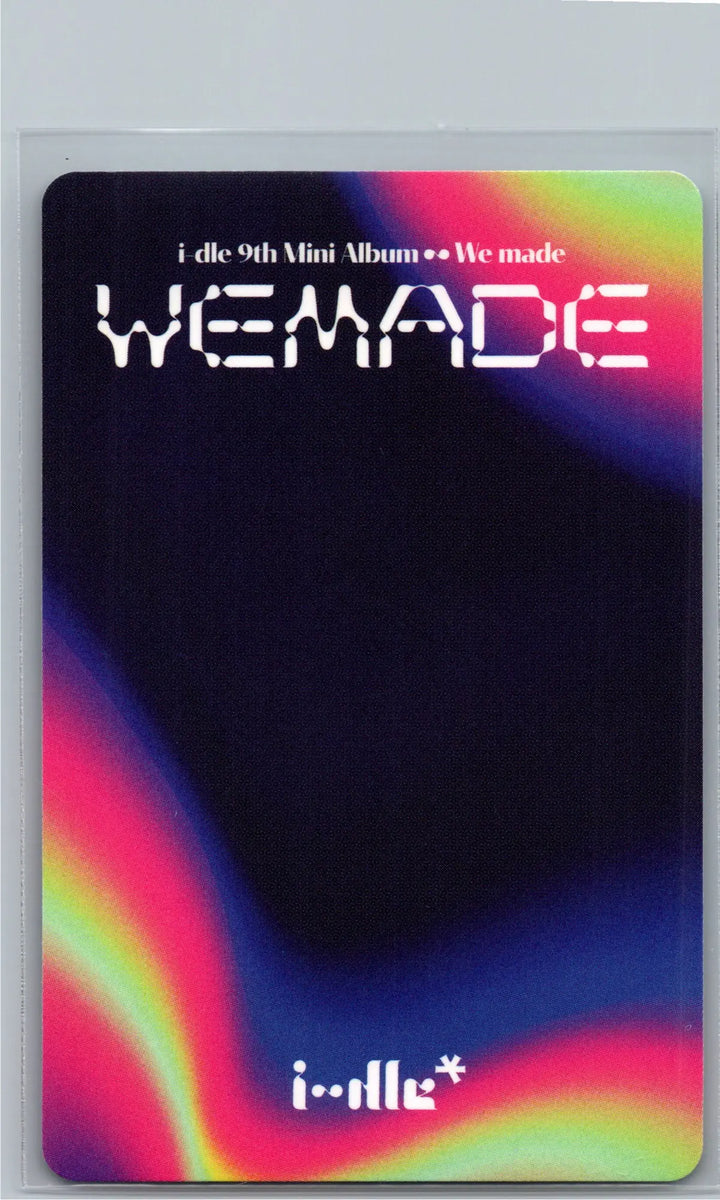 I-DLE "We made" - Official Photocard (POCAALBUM Ver.) [26.07.07]