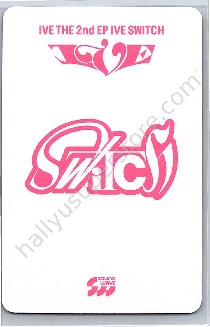 IVE - Gaeul - IVE - Gaeul - IVE SWITCH Album soundwave lucky draw round 1