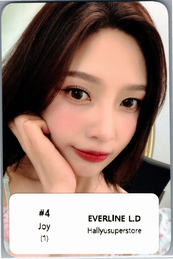 Red Velvet "Velvet Summer" - Everline Lucky Draw Event Photocard (Big Wave Ver.) [26.08.18]