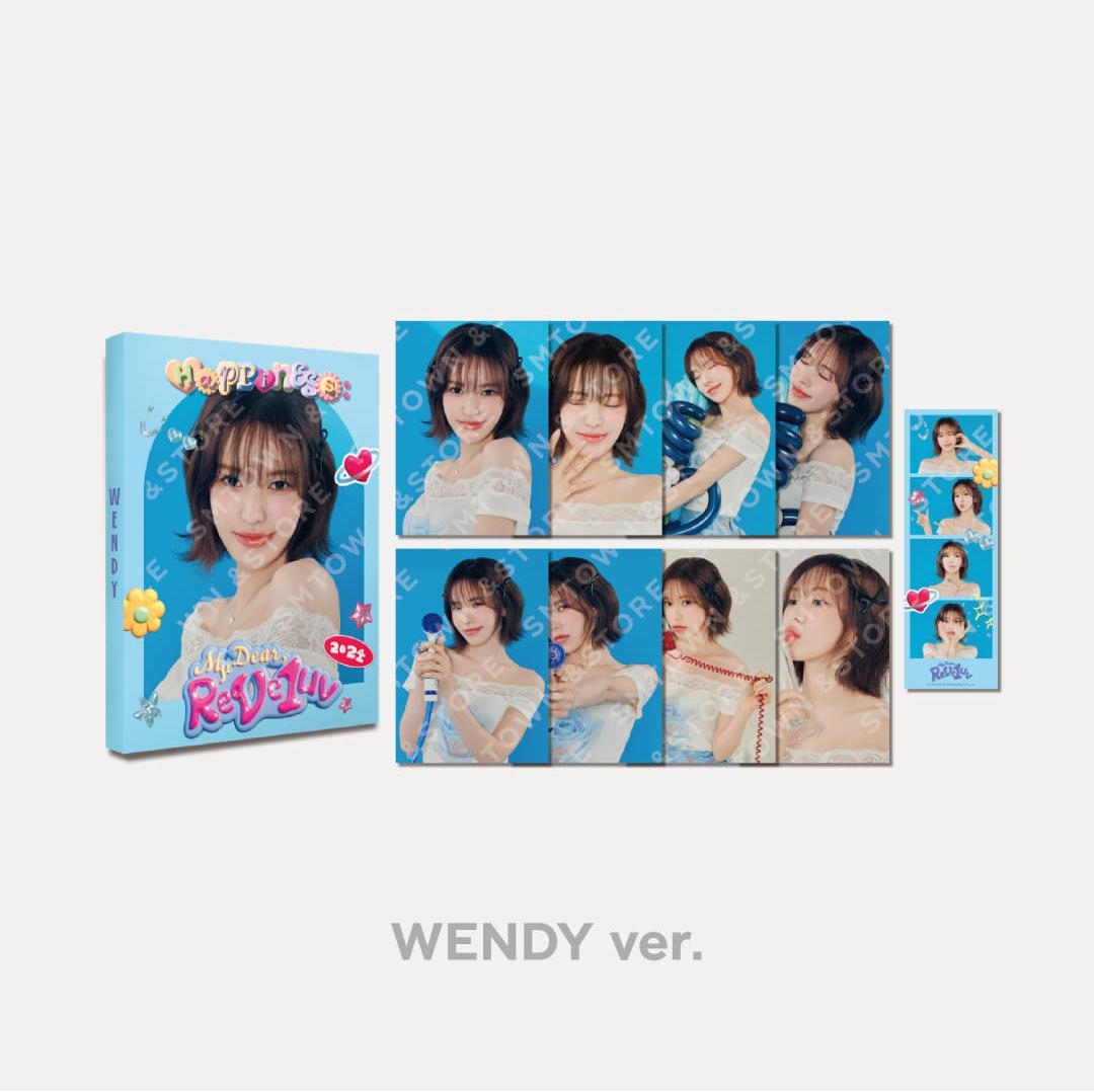 [Pre-Order] Red Velvet - [Happiness : My Dear, ReVe1uv] Postcard Book - HALLYUSUPERSTORE