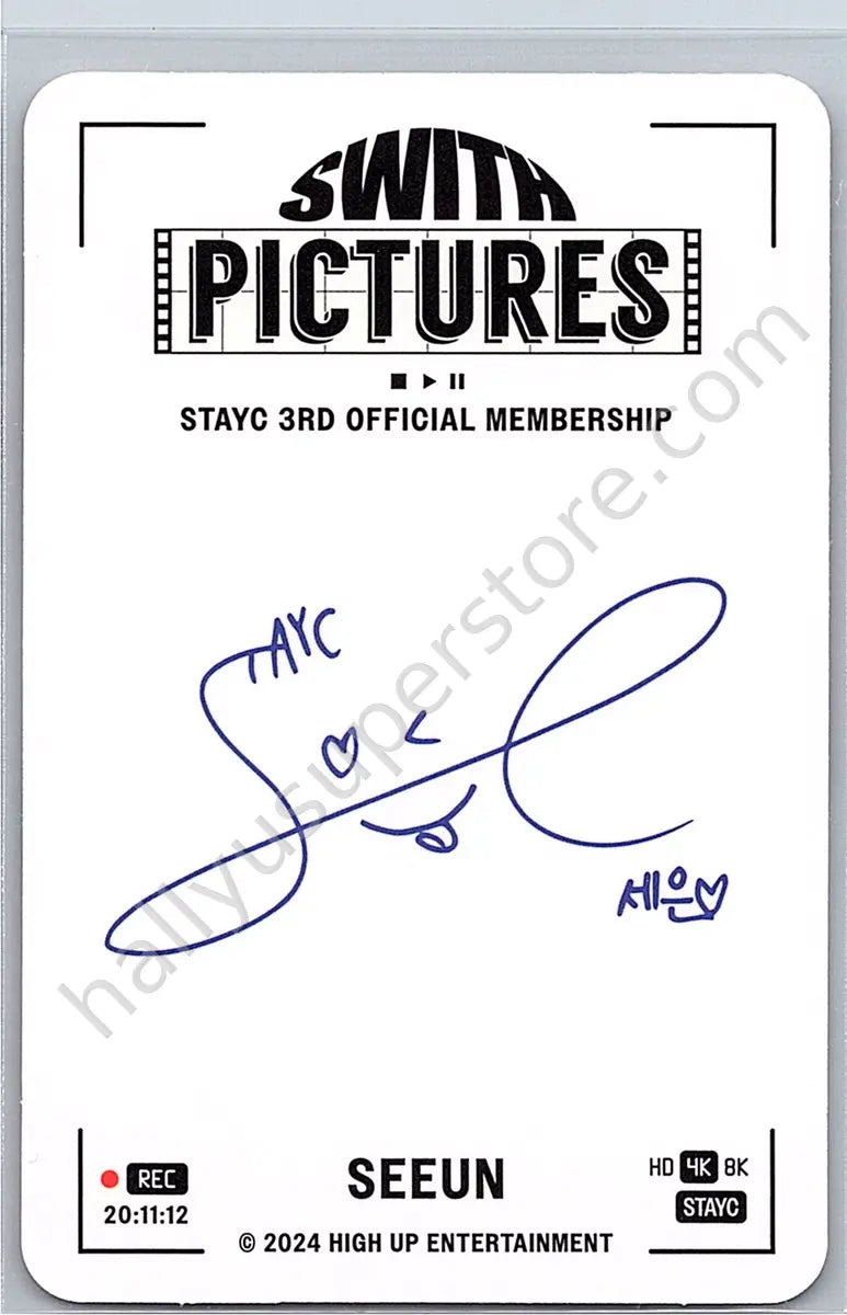 STAYC - Seeun - Swith 3rd Membership Kit - Swith Pictures