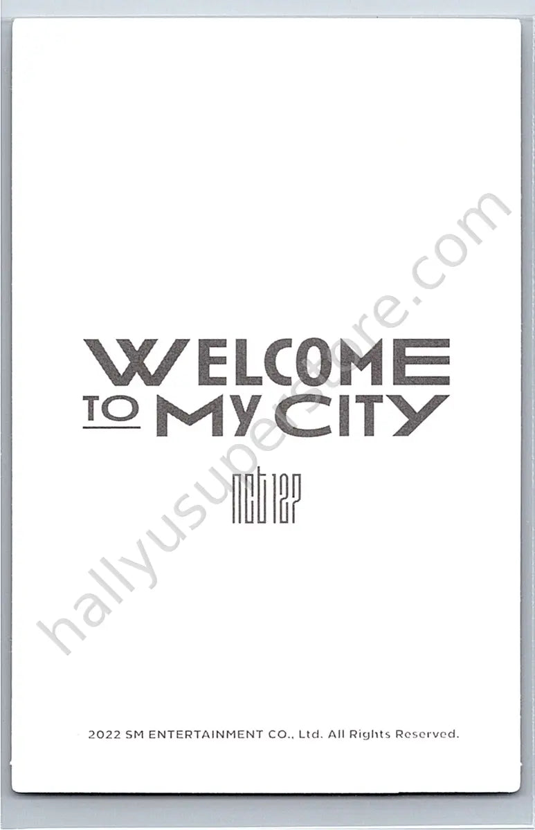 NCT 127 - Yuta - Welcome To My City
