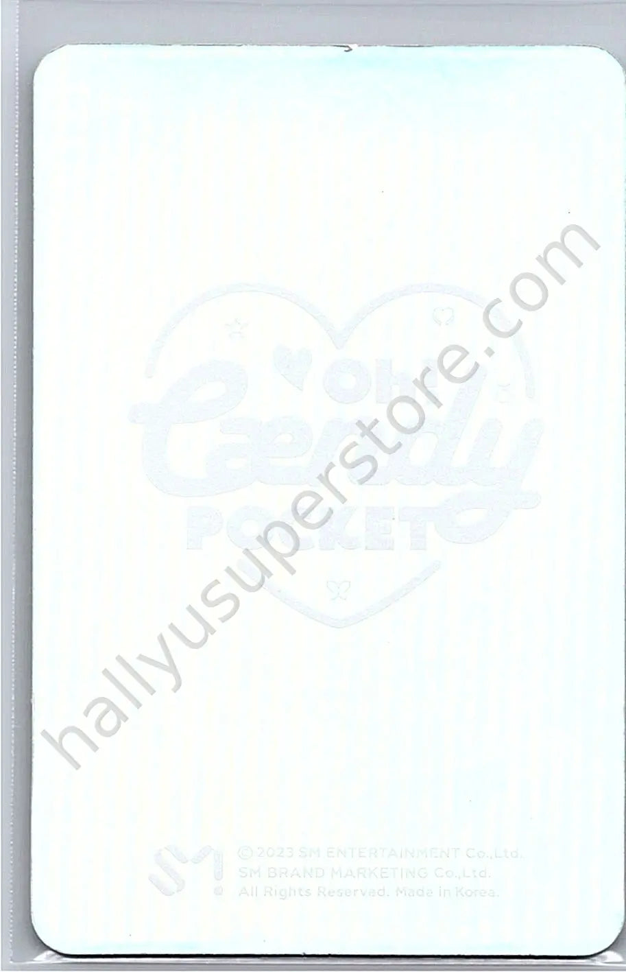 aespa - Giselle - Oh! Caendy Pocket MD holographic (hologram) merch photocard trading card