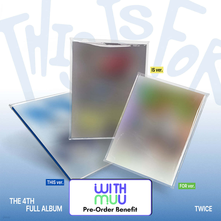 **[Pre-Order] TWICE - 4th ALBUM "THIS IS FOR CONFETTI" + Pre-Order Benefit [Photobook ver.]