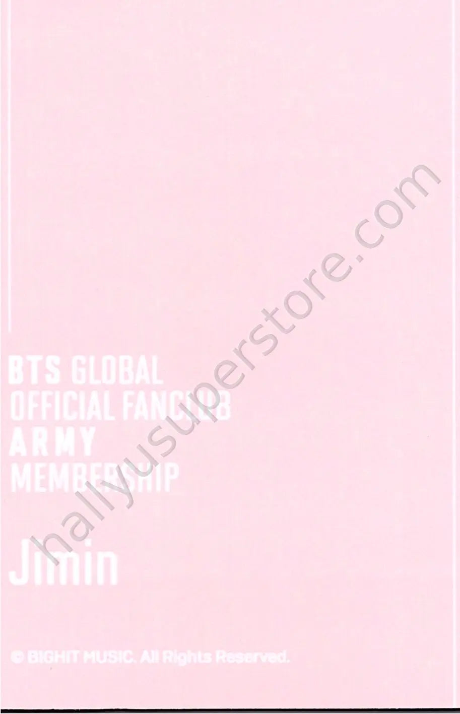 BTS - Jimin - BTS - Jimin - 10th ARMY Membership Kit  Other Jimin BTS weverse membership