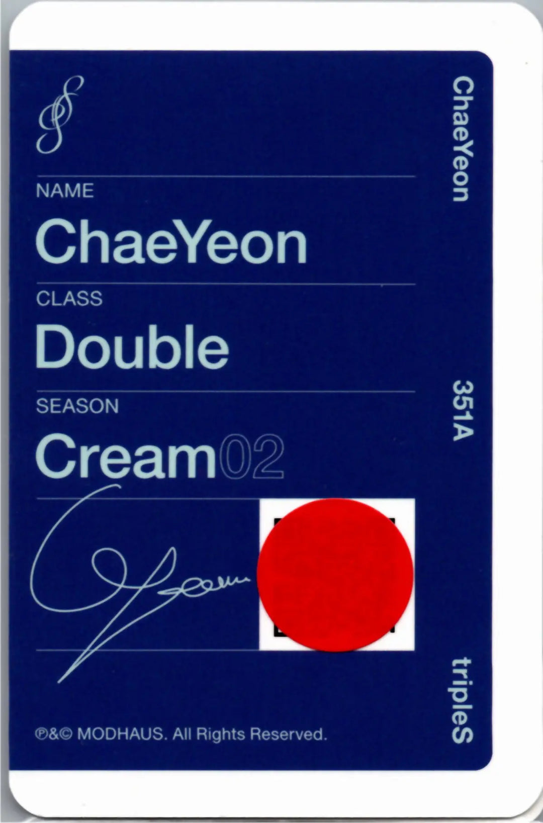 tripleS - tripleS World Tour  <ANDLESS > Cream02 Double Class Objekt (Only ANDLESS) (351A) [UNSCANNED] [26.10.12]