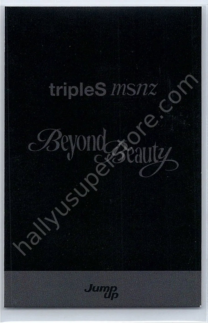 tripleS - Kaede - Beyond Beauty Jump-up fansign polaroid