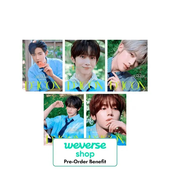 [Pre-Order] AND2BLE - DICON VOLUME N°35 AND2BLE AND THE SUMMER A TYPE + Weverse Pre-Order Benefit
