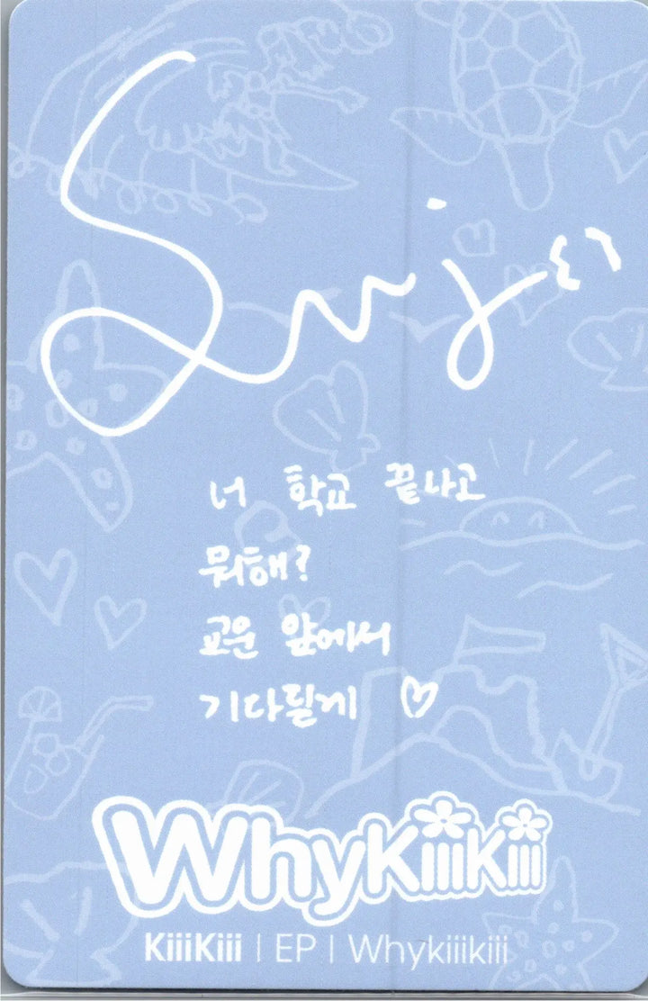 KiiiKiii "WhyKiiiKiii" - Official Photocard (GUIDE BOOK, SUMMER ISSUE VER.) [26.08.21]