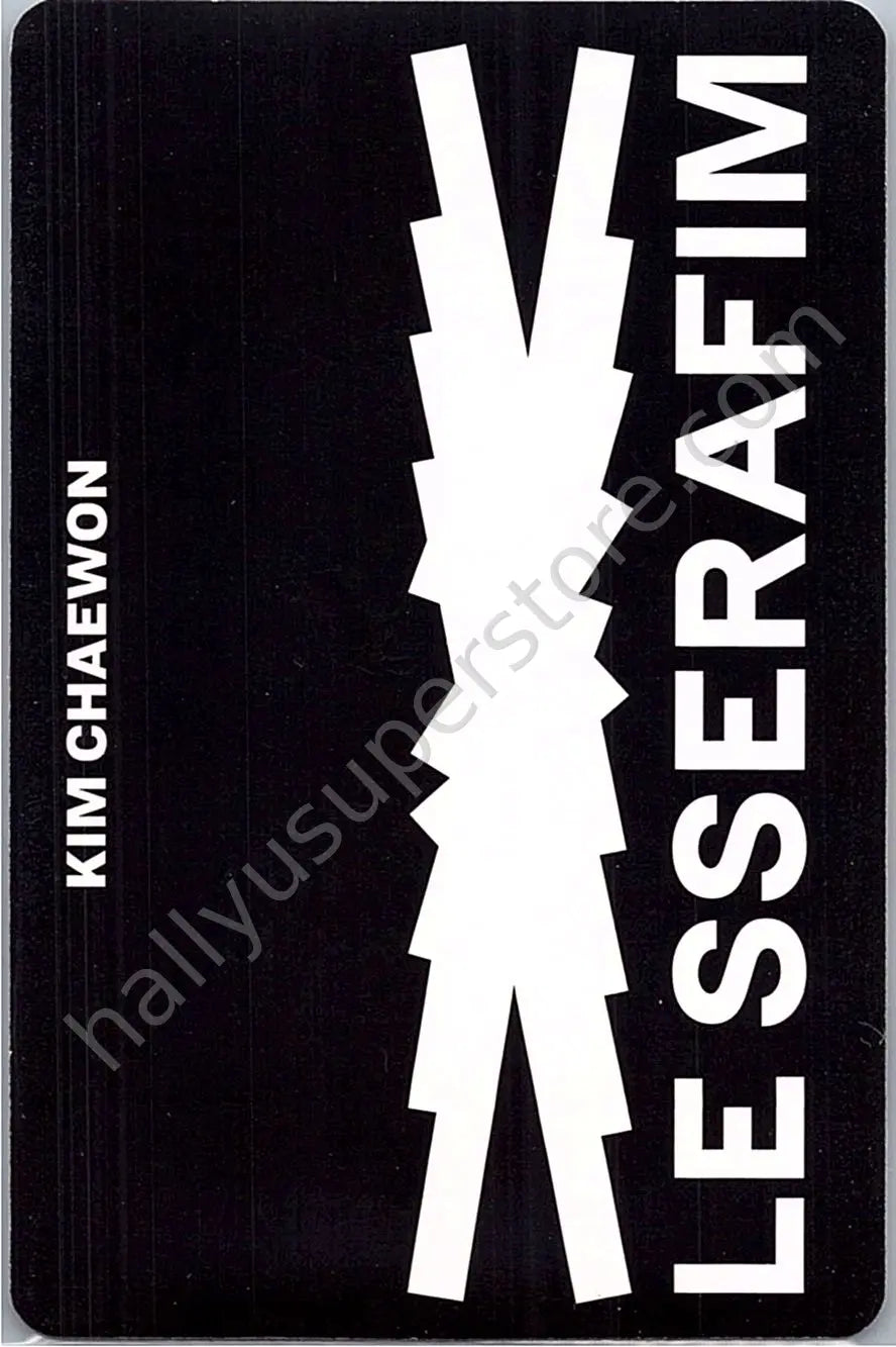 LE SSERAFIM - Kim Chaewon - 2023 FEARNOT Membership Kit kit photocard membership photocard set