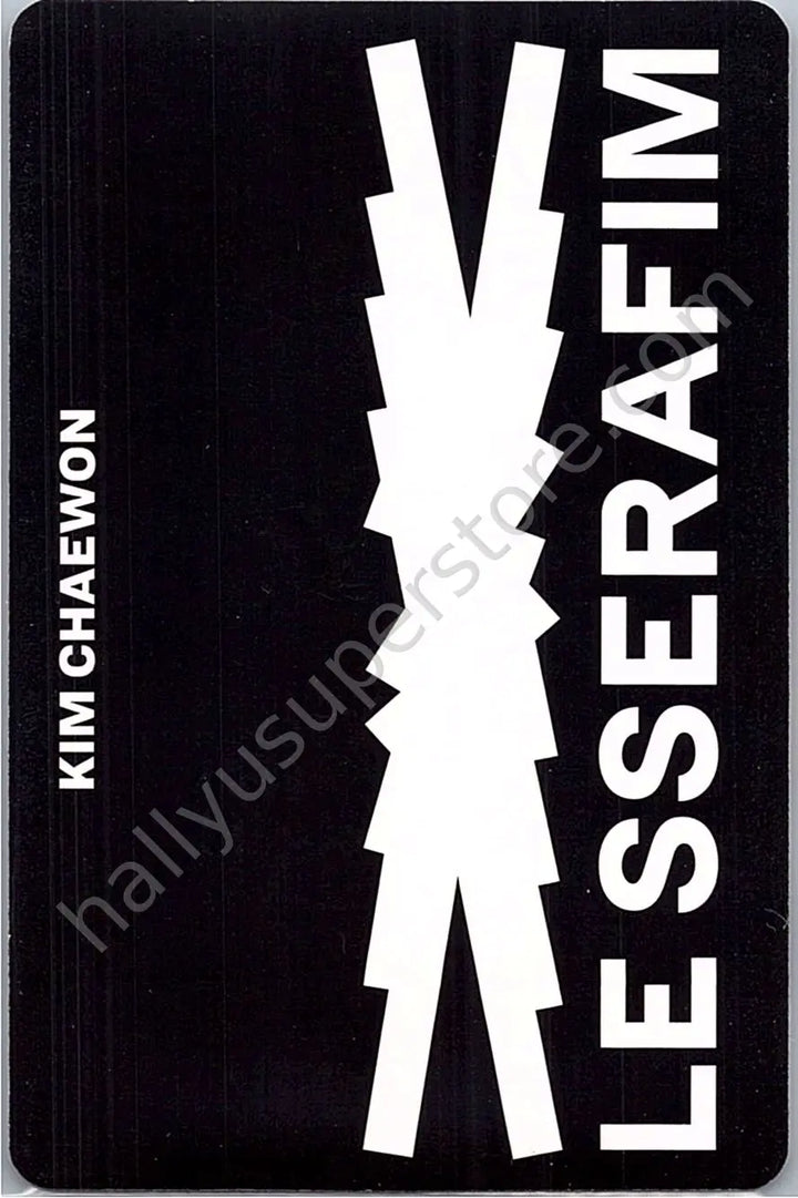LE SSERAFIM - Kim Chaewon - 2023 FEARNOT Membership Kit kit photocard membership photocard set