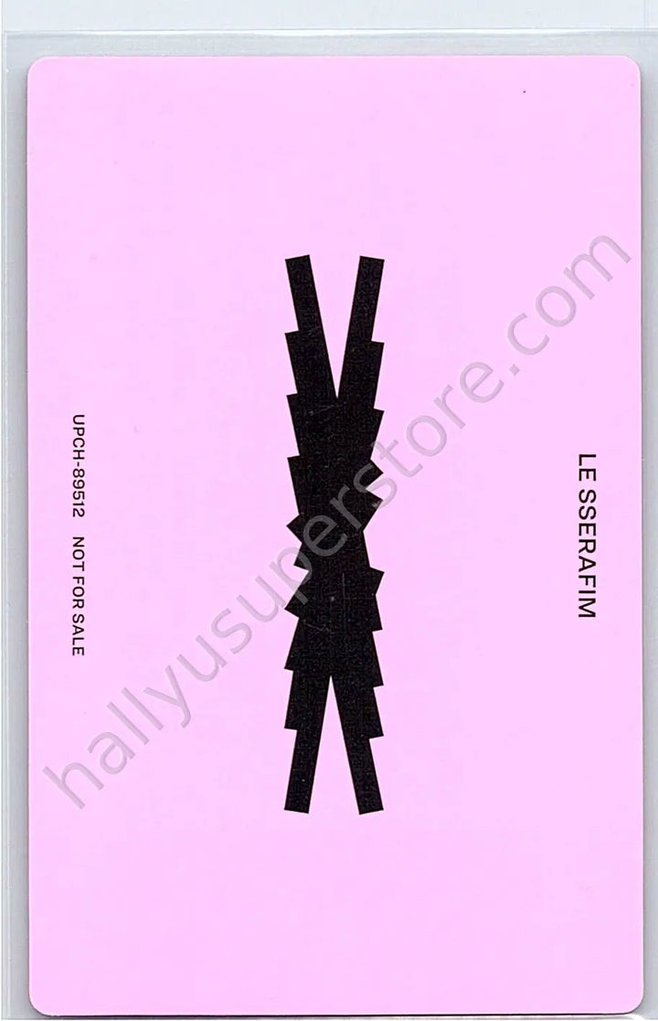 LE SSERAFIM - Unit -  FEARLESS (Japanese Ver.) Album album photocard Limited B Version