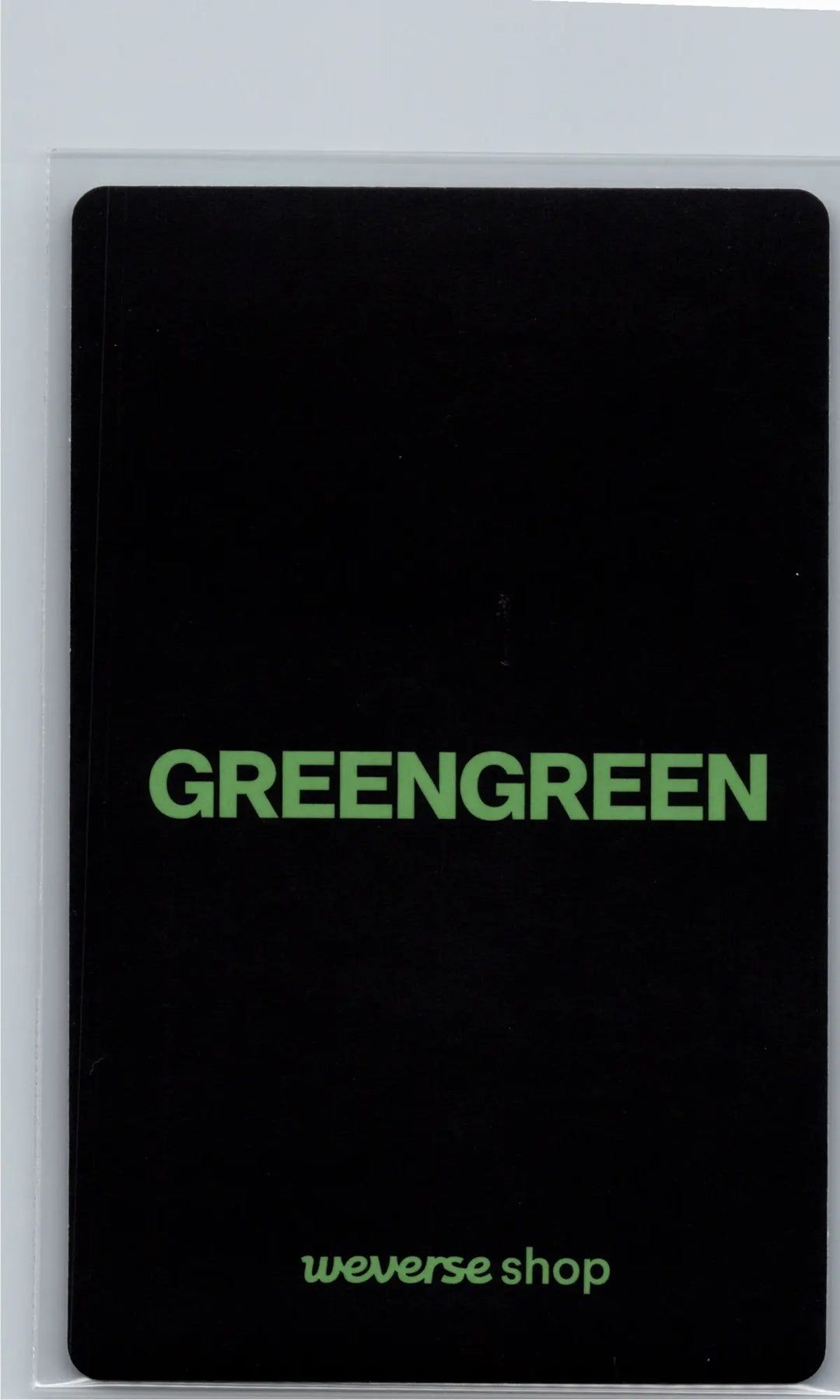 CORTIS "GreenGreen" - Weverse Shop YouTube Gift Event Photocard (Blue Lips MV) [26.07.02]
