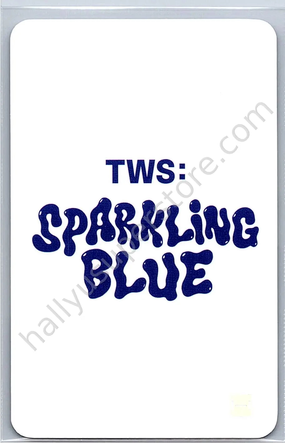 TWS - Kyungmin - Sparkling Blue pop-up cafe soundwave