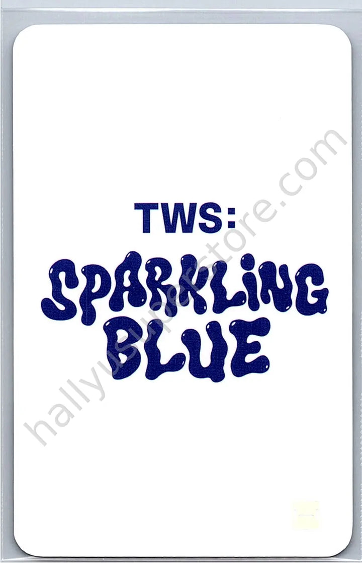 TWS - Kyungmin - Sparkling Blue pop-up cafe soundwave