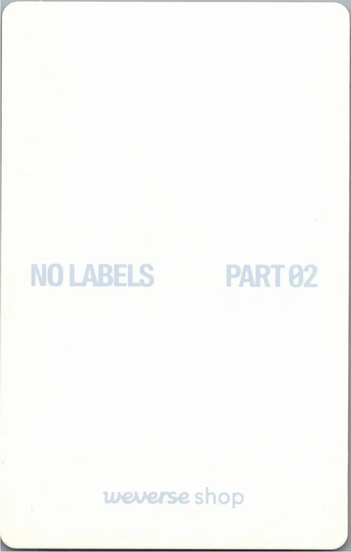 YEONJUN "NO LABELS: PART 02" - Weverse Shop Pre-Order Benefit Photocard, Photo Magnet [26.07.16]
