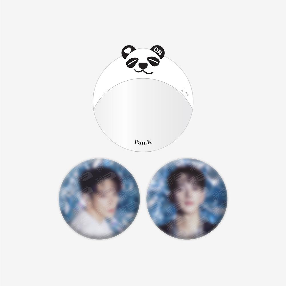 [JUN. K] CAN BADGE & COVER SET - Command C + You