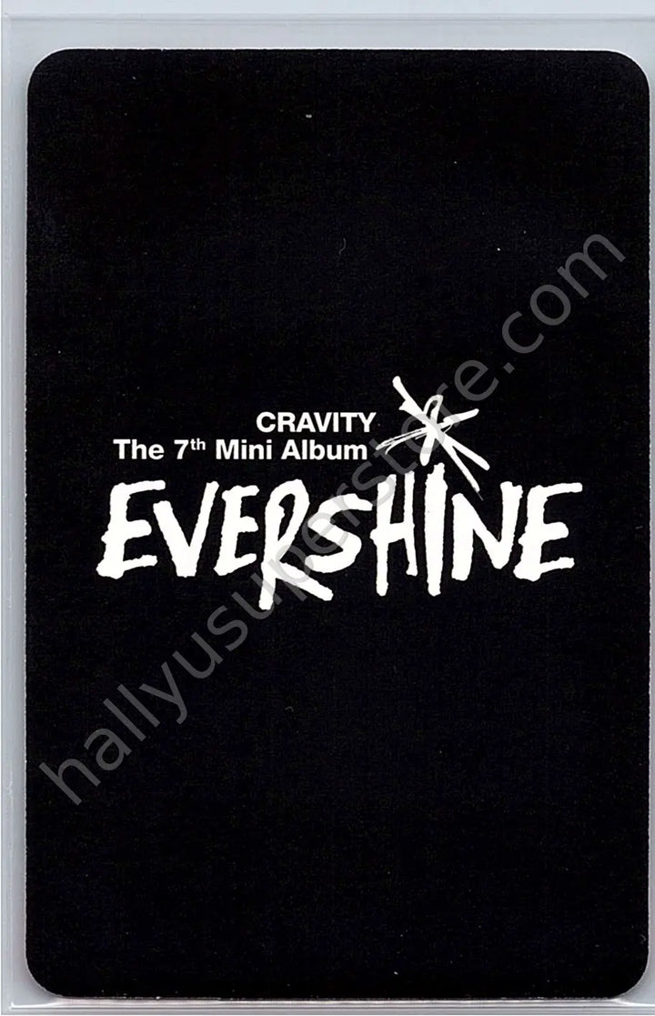 CRAVITY - Minhee - EVERSHINE afterglow version album photocard