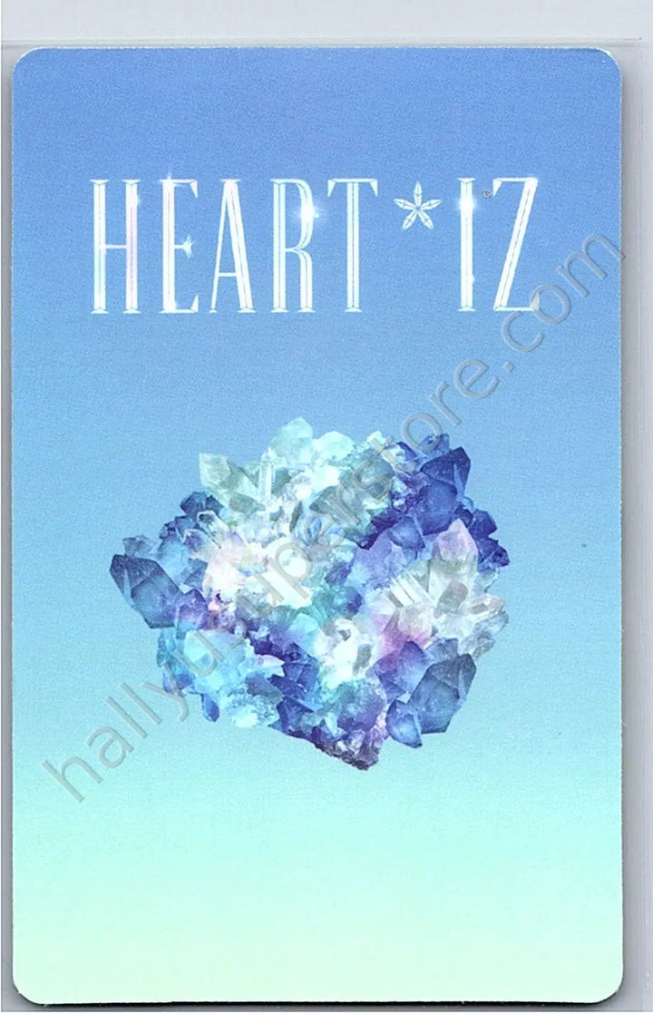 IZ*ONE - Yena - HEART*IZ KiT/kihno version photocard set sapphire version