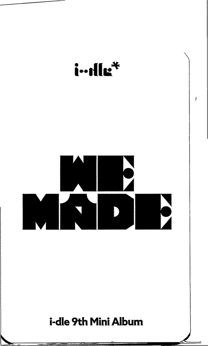 I-DLE "We made" - Olive Young Event Photocard [26.07.07]